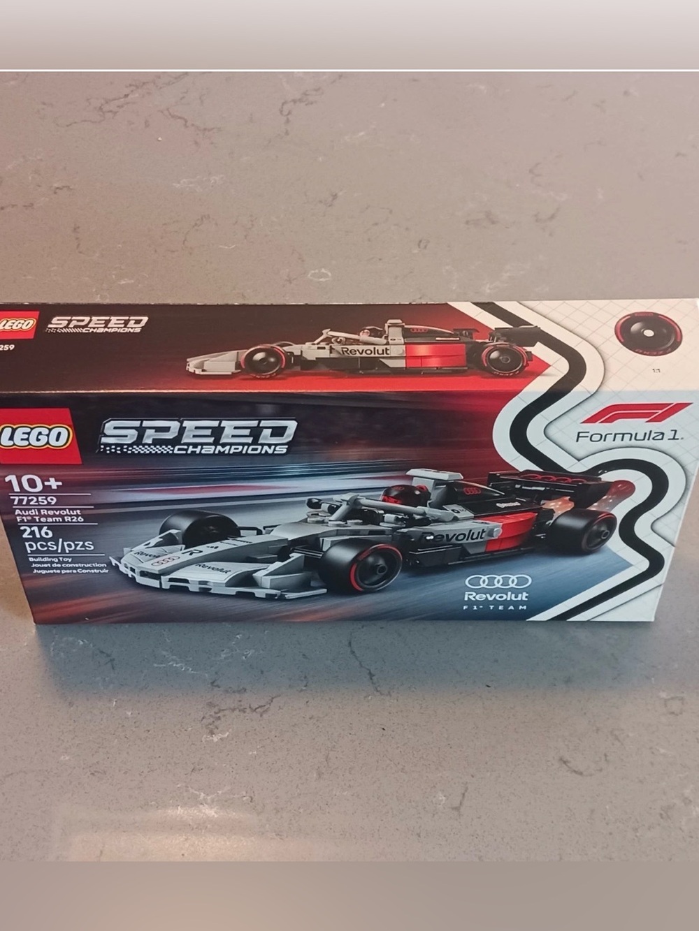 Lego Speed Champions Formula 1 Audi Revolut F1 77259, 216 Pieces! - Picture 4 of 5